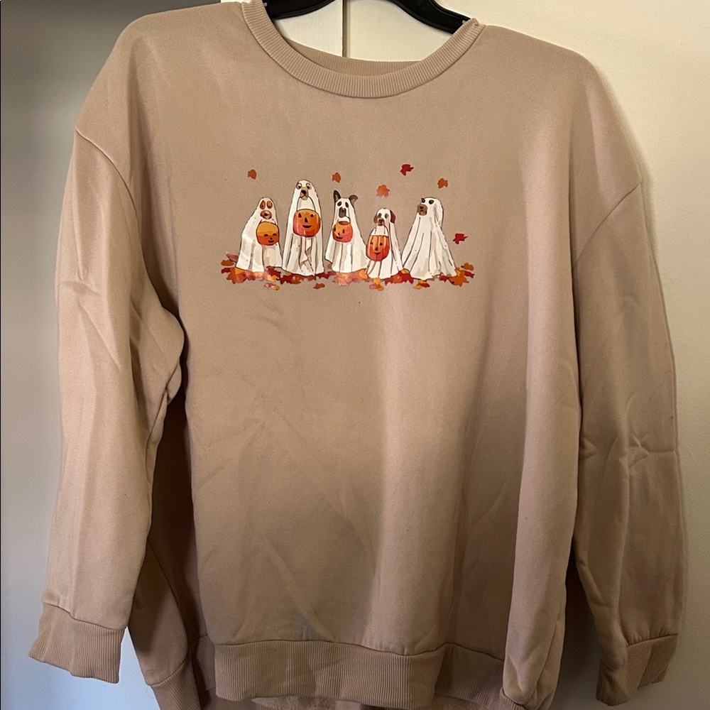 SHEIN Halloween Crewneck